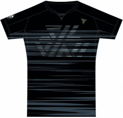 cyklo dres Gallo, black-charcoal - S