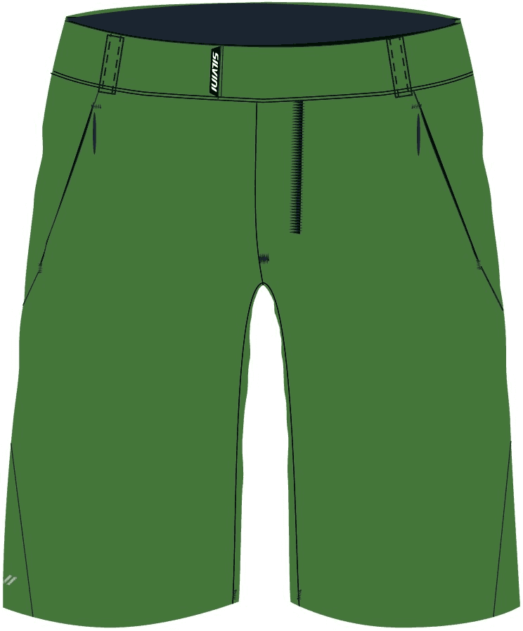 MTB kraťasy Meta, olive-cloud - S