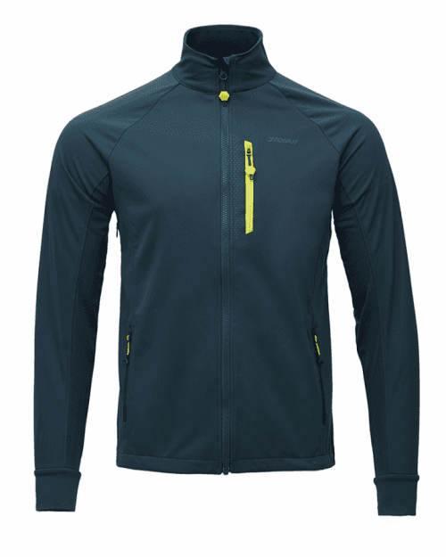 softshellová bunda Anteo, ocean-lime - M