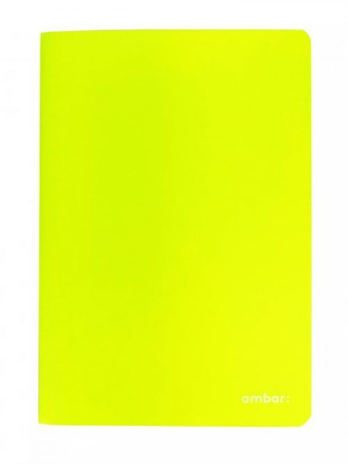 Ambar Sešit Neon yellow, A5, 48 listů, linka