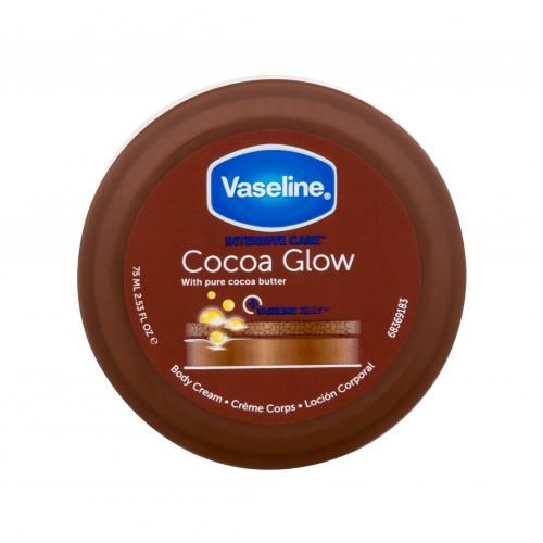 Vaseline Intensive Care Cocoa Glow 75 ml hydratační tělový krém pro ženy