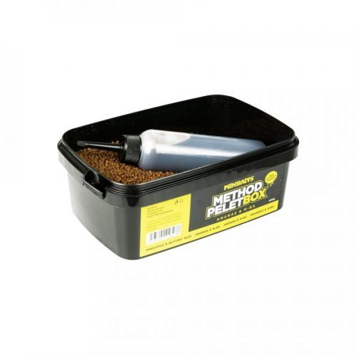 Mikbaits Method pelet box 400g + 120ml Activator - Ananas N-BA