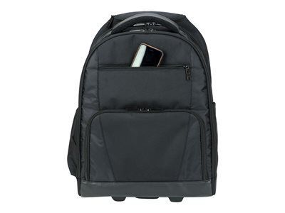 Targus Citygear 15.6 Inch Rolling Laptop Backpack Case - Black