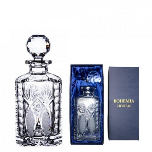 Onte Crystal Bohemia Crystal ručně broušená karafa na whisky Exclusive 800 ml