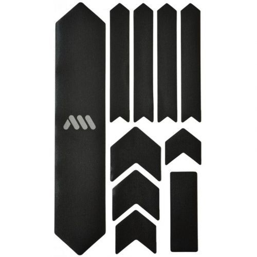 Nálepky AMS Honeycomb Frame Guard Extra - ochranné na rám, černá