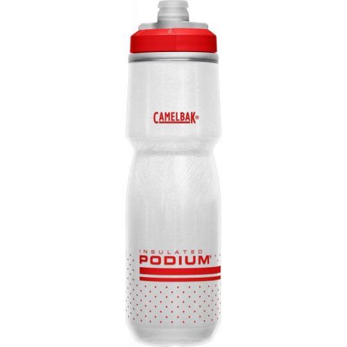 Bidon CamelBak Podium Chill Insulated 0,71l - ohnivě červeno-bílá