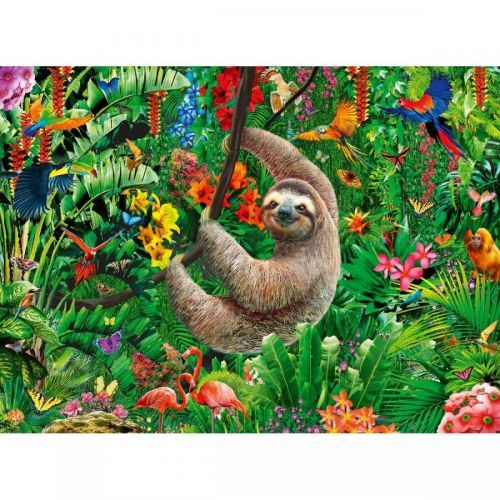 Ravensburger puzzle 132980 Roztomilý lenochod 300 XXL dílků