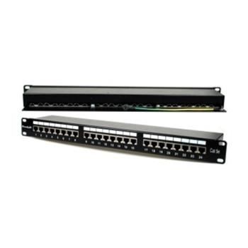 XtendLan Patch panel, 19'', 24 portů, stíněný, Cat5e