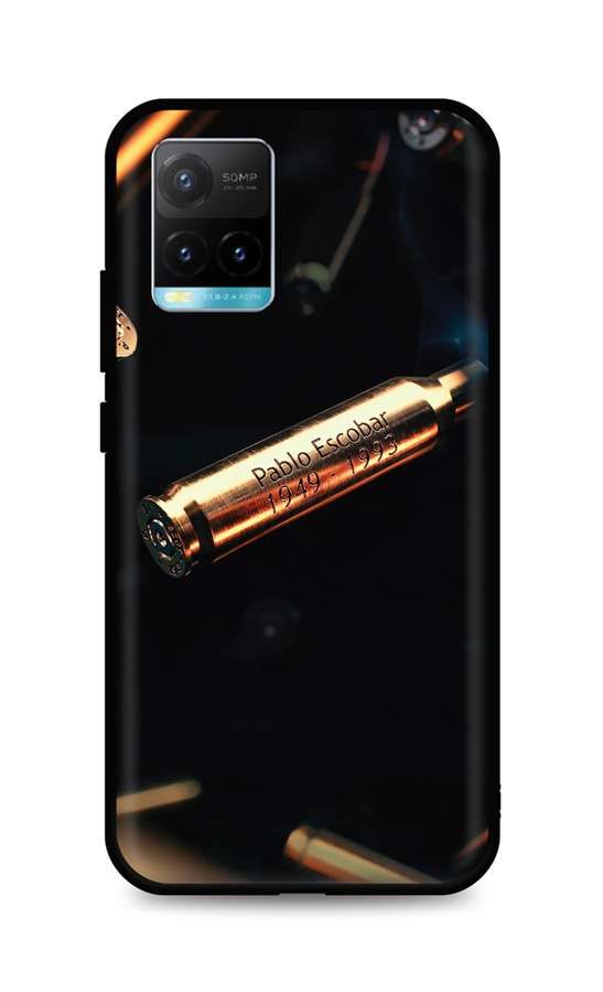 Kryt TopQ Vivo Y21s silikon Pablo Escobar Bullet 68323