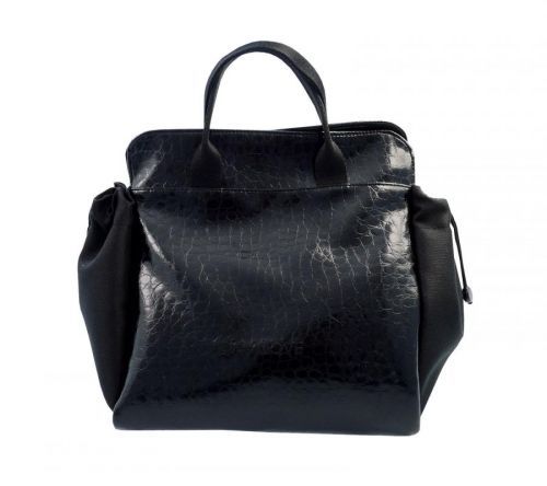 Lullalove Kosmetický kufřík - Krokodýl Černá eko kůže