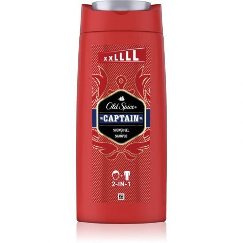 Old Spice Captain sprchový gel a šampon 2 v 1 pro muže 675 ml