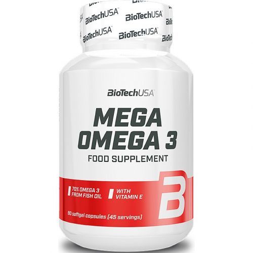 BioTech USA Omega 3 podpora správného fungování organismu 90 ks