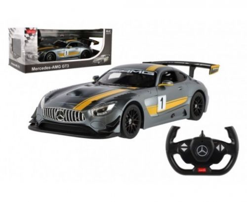 Auto RC Mercedes AMG GT3 plast 35cm 2,4GHz na dálk. ovládání na baterie v krabici 44x18x23cm