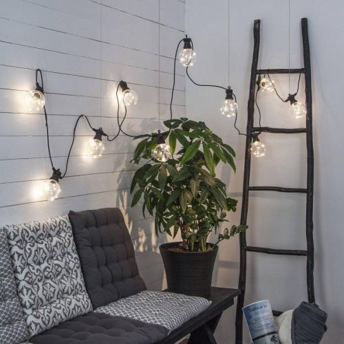 STAR TRADING LED světelný řetěz Big Circus, Dew Drops, plast, 2.1W, P: 450 cm, K: 14cm