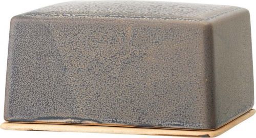 Šedá kameninová máslenka Bloomingville Kendra