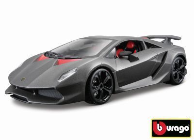 Bburago 1:24 Lamborghini Sesto Elemento Metallic Grey 18-21061 - II. jakost