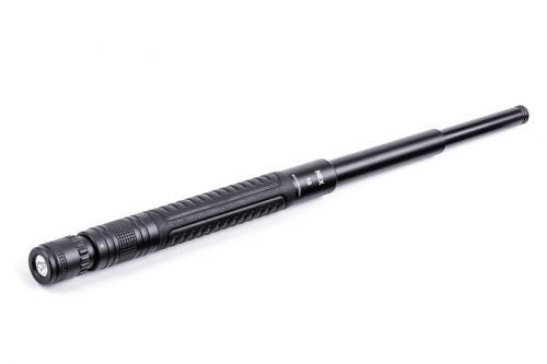 Teleskopický obušek s LED svítilnou Walker N19L NexTorch® (Barva: Černá)