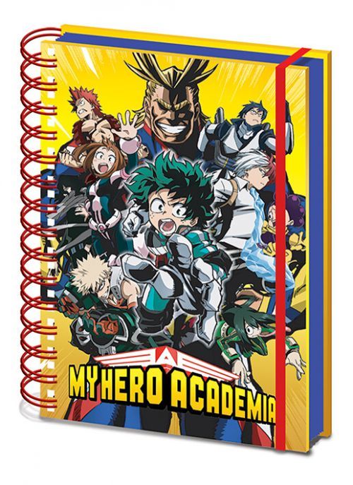 PYRAMID INTERNATIONAL Zápisník My Hero Academia - Radial Character Burst