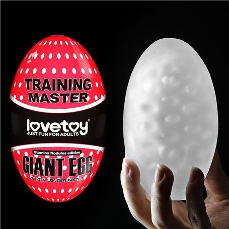 Masturbátor LOVETOY Giant Egg NODULES Lovetoy
