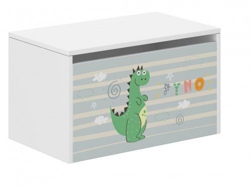 Wood Dětský box na hračky 69 x 40 x 40 cm - Dino