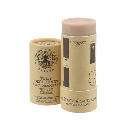 Natava Tuhý deodorant - Květinová zahrada 60 g