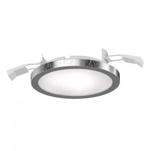 LIGHTME Lightme LED spot Aqua Pur Ø11, 2cm stříbrná, Koupelna, plast, hliník, GX53, 6W