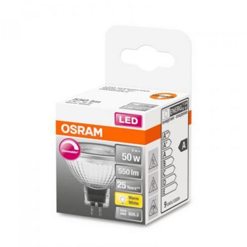 OSRAM LED reflektor GU5, 3 8W 927 36° stmívací, GU5.3 / MR16, 8W, Energetická třída: G, P: 4.6 cm