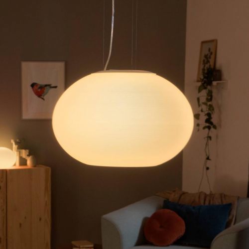 Philips HUE Hue Flourish LED závěsné svítidlo RGBW, Obývací pokoj / jídelna, sklo, 39.5W, K: 26.6cm