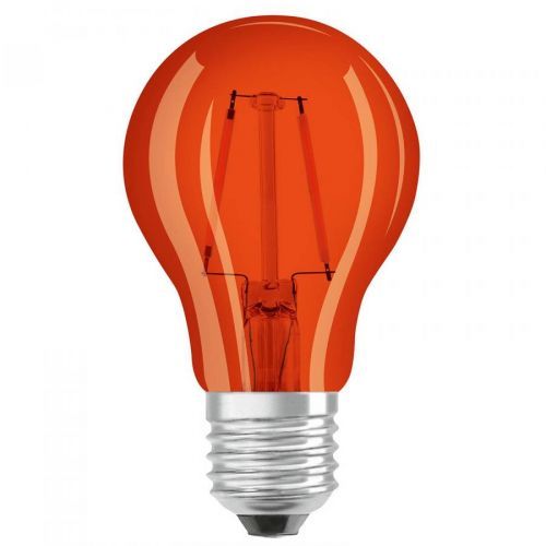 OSRAM LED E27 Star Décor Cla A 2, 5W, oranžová, E27, 2.5W, Energetická třída: G, P: 10.5 cm