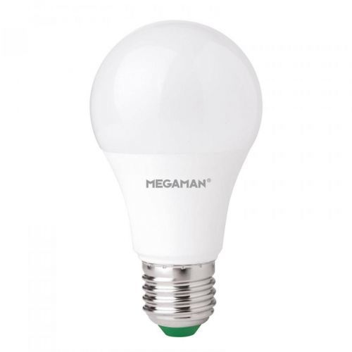 Megaman LED žárovka E27 A60 9W, teplá bílá, stmívatelná, E27, 9W, Energetická třída: F, P: 11.2 cm