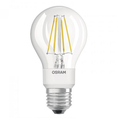 OSRAM LED žárovka 4W Star+ GLOWdim Filament čirá, E27, 4W, Energetická třída: E, P: 10.5 cm