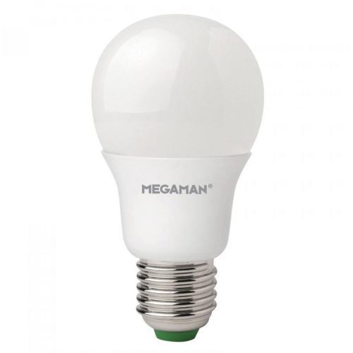 Megaman LED žárovka E27 A60 5, 5W, teplá bílá, E27, 5.5W, Energetická třída: F, P: 10.9 cm