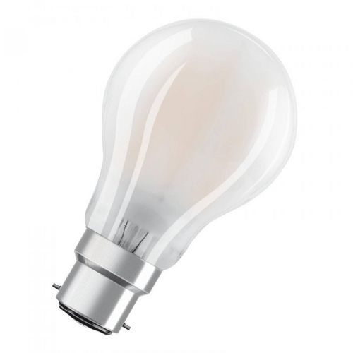 OSRAM LED žárovka B22d Classic A 11W 2.700K matná, B22, 11W, Energetická třída: D, P: 10.4 cm