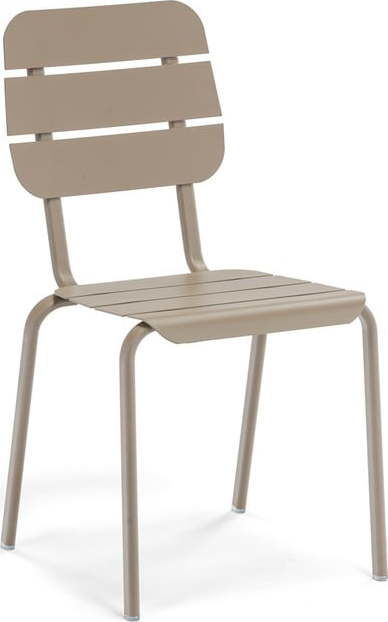 Sada 4 hnědých kovových židlí Ezeis Alicante