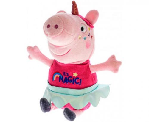 PLYŠ Jednorožec prasátko Peppa Pig 31cm párty *PLYŠOVÉ HRAČKY*