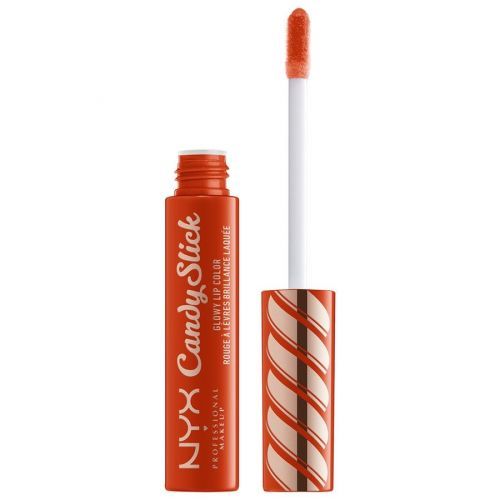 NYX Professional Makeup Candy Slick Glowy Lip Color č. 3 - Sweet Stash Orange Red Lesk Na Rty
