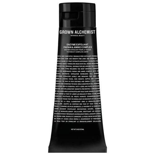 Grown Alchemist Enzyme Facial Exfoliant: Papain & Amino Complex Peeling Na Obličej