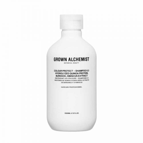 Grown Alchemist Colour Protect — Shampoo 0.3: Hydrolyzed Quinoa Protein, Burdock, Hibiscus Šampon Na Vlasy