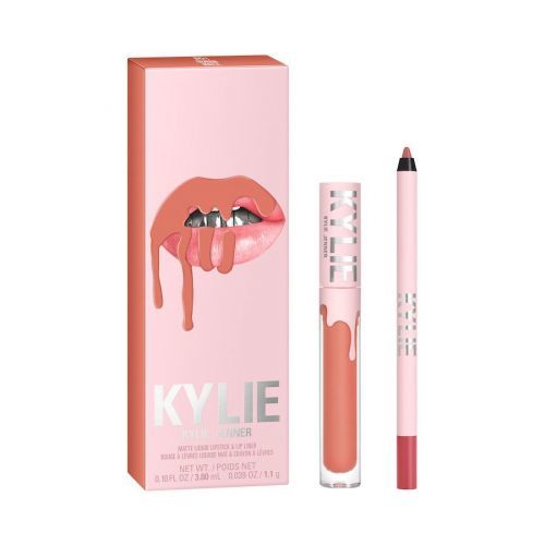 Kylie Cosmetics Matte Lip Kit 801 Quenn Rtěnka