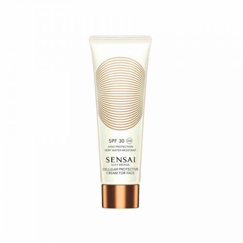 SENSAI Silky Bronze Cellular Protective Cream For Face SPF 30 Krém Na Opalování