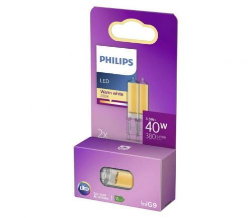 Philips SADA 2x LED Žárovka Philips G9/3,5W/230V 2700K