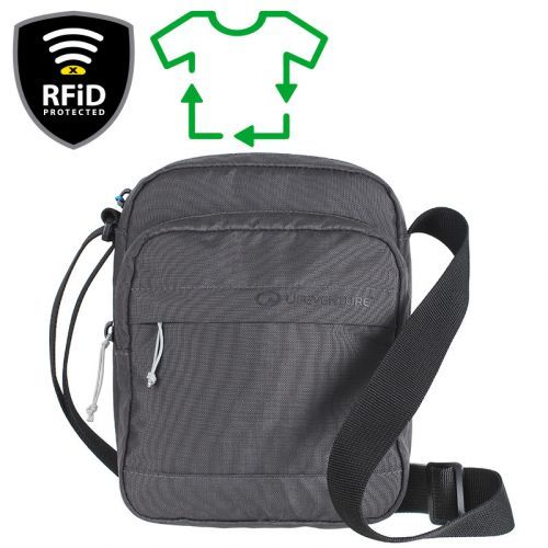 Taška přes rameno LifeVenture RFiD Shoulder Bag Recycled Barva: šedá