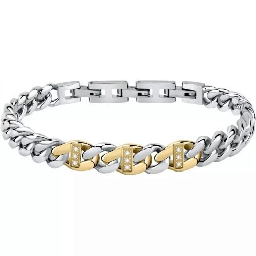 Pánský náramek Morellato Diamonds SAUK06