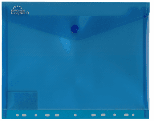 Desky s drukem a euroděrováním A4 - modré