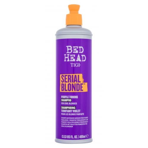 Tigi Bed Head Serial Blonde™ Purple Toning 400 ml šampon pro neutralizaci žlutých tónů blond vlasů pro ženy