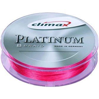 CLIMAX platinum 8 braid šňůra červená