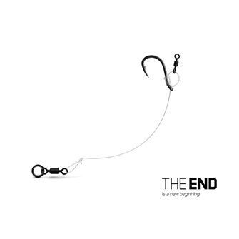 Návazec Delphin THE END CHOD Rig 4ks-8cm / 0.45mm/6