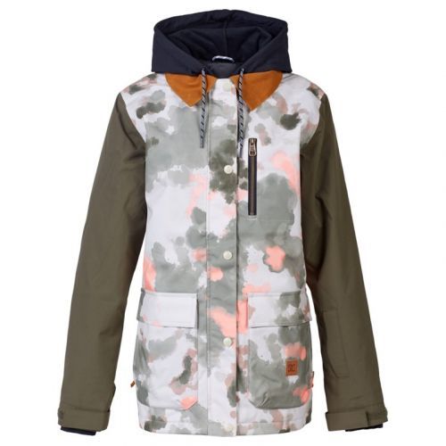 bunda DC - Bandwidth Wmns Jacket Wmns Watercolor Tie Dye (XGCM) velikost: L