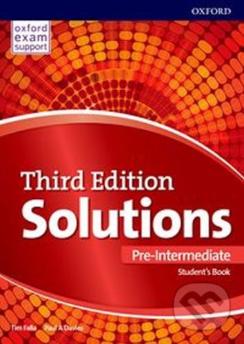 Solutions Pre-intermediate Student's Book 3rd (International Edition) - Davies Paul, Brožovaná