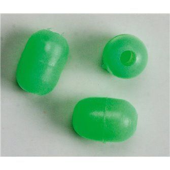 Aquantic oválky Fluo Beads zelená 4,5 x 6 mm 20 ks-9927165